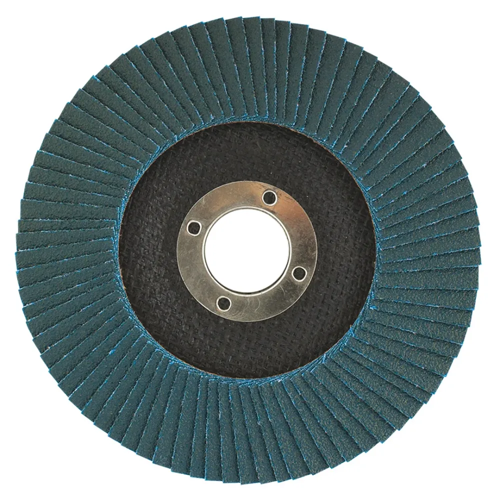 Csiszolókorong lamellás 125x22.2mm, K60, cirkónium, INOX