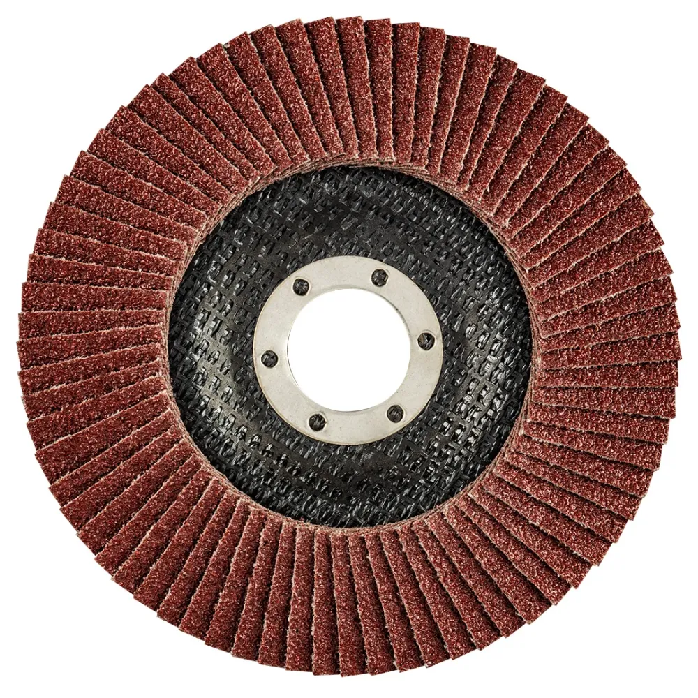 Csiszolókorong lamellás 125x22.2mm, K60 fém-fa, min. rendelés: 5db