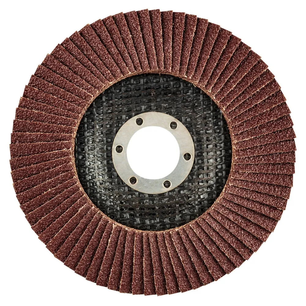 Csiszolókorong lamellás 125x22.2mm, K80 fém-fa, min. rendelés: 5db