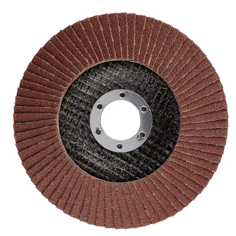 Csiszolókorong lamellás 125x22,2mm, P100 fém, fa, min.rendelés: 3db
