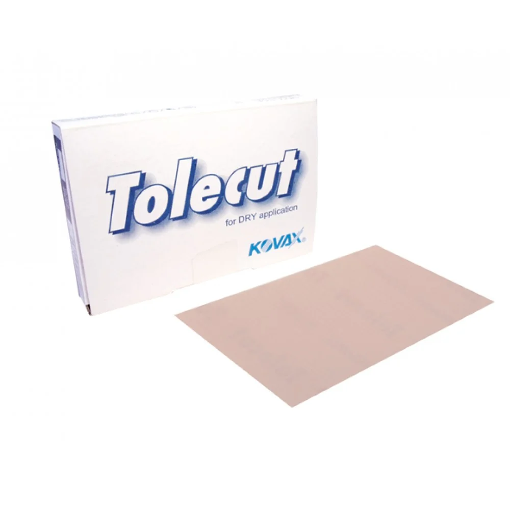 Csiszolópapír Kovax Tolecut P1500, 70x114mm