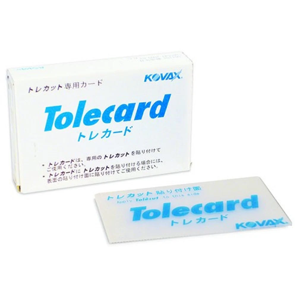 Kézi csiszolólap Kovax Tolecard, 66 x 110 mm