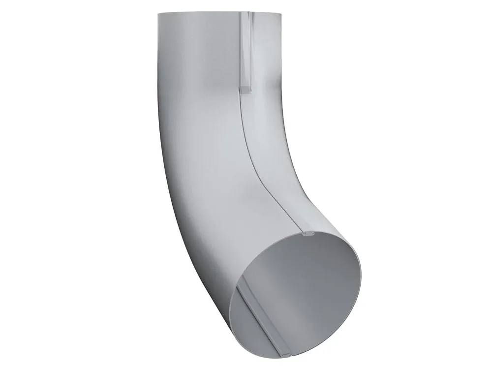 Lindab Galvanizált acél Magestic BK 70° Csőkönyök, kúpos csatlakozással lefolyócsőhöz 87