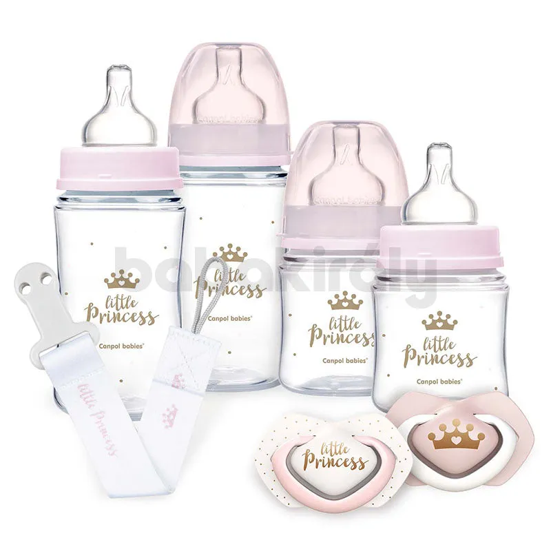 Canpol Babies Royal Baby cumisüveg szett - Hercegnő