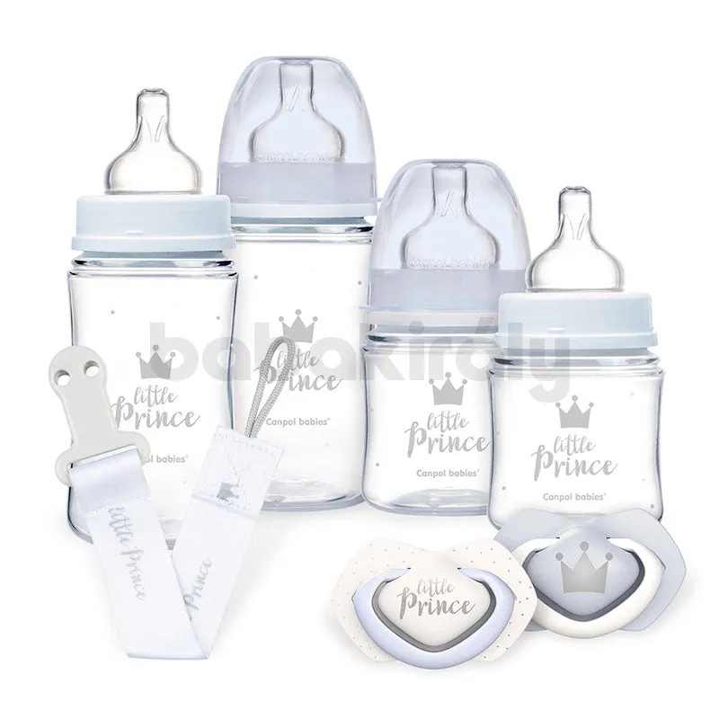 Canpol Babies Royal Baby cumisüveg szett - Herceg