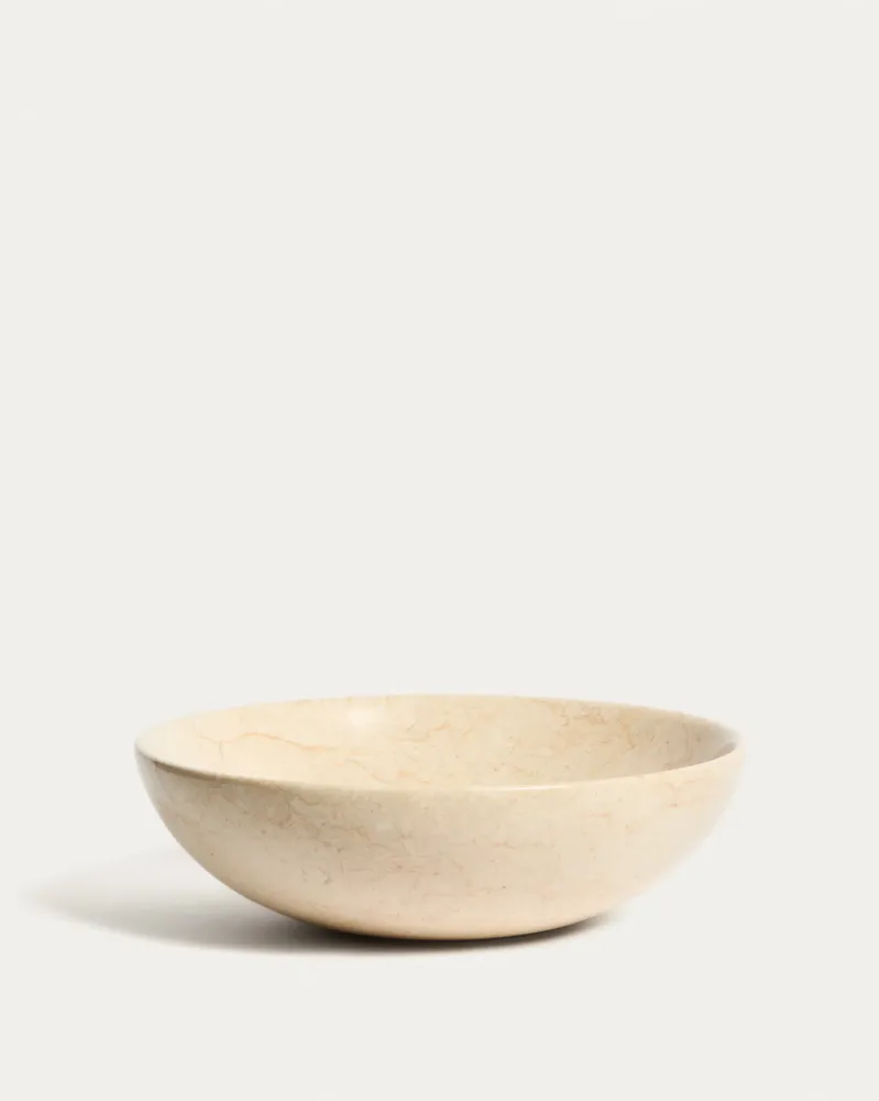 Darnen bézs márvány mosdókeret Ø 40cm