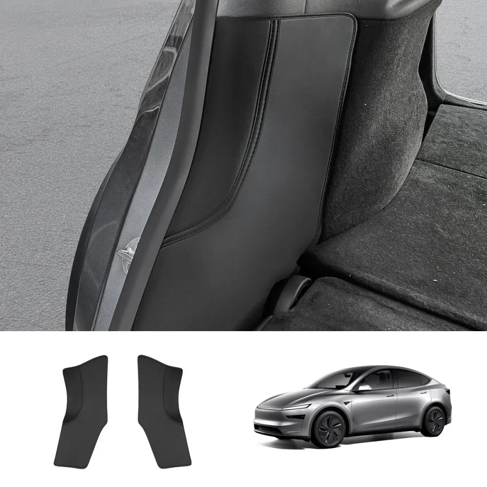 Napa bőr C-oszlopvédők – Prémium védelem Tesla Model Y Juniper 2025+ modellekhez