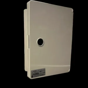 Müanyag ABS Szekrény 400x500x245mm Nyitható ajtóval,szerelőlappal IP65 CP-5004D