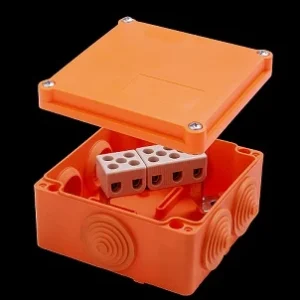 Sez tűzállódoboz 105x105x59mm 5P sorkapoccsal 4mm2/5tag IP55