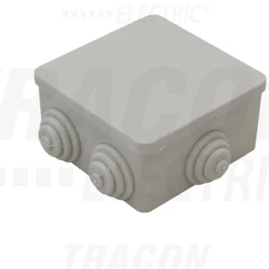 Tracon Falonkívüli kötöződoboz 80×80×40,IP44 TQBY884