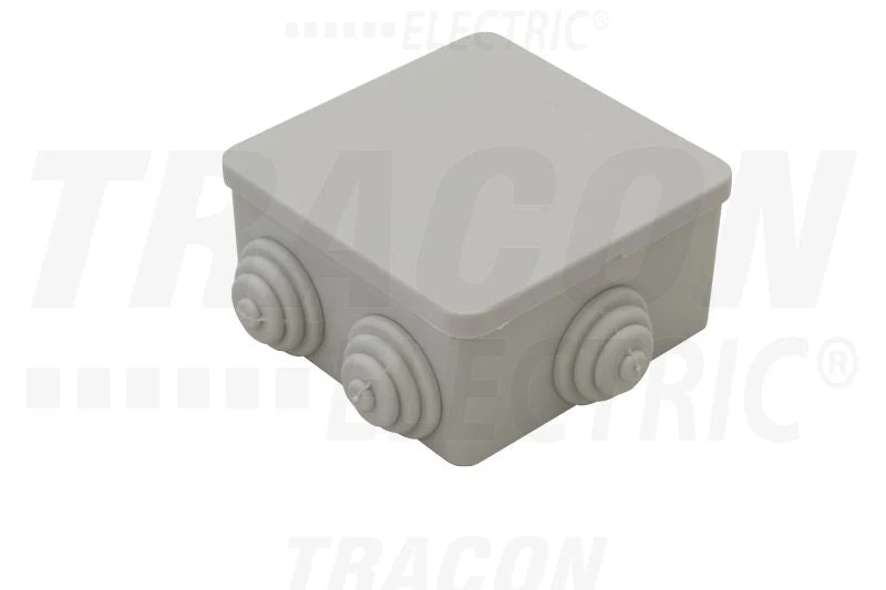 Tracon Falonkívüli kötöződoboz 80×80×40,IP44 TQBY884