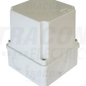 Tracon Műanyag doboz 100×100×120mm, IP55 MD101012