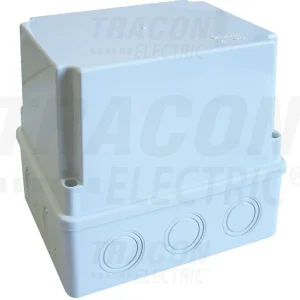 Tracon Műanyag doboz 80×120×120mm, IP55 MD81212