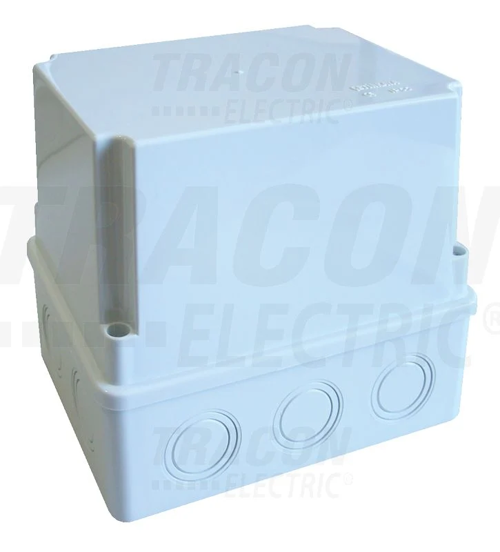 Tracon Műanyag doboz 80×120×120mm, IP55 MD81212