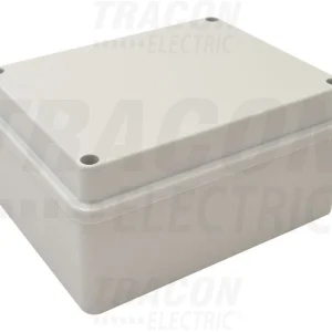 Tracon Műanyag elektronika doboz 150×110×70mm, IP54 MED15117S