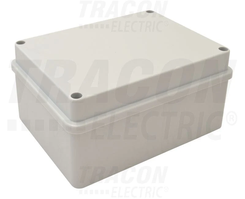Tracon Műanyag elektronika doboz 150×110×70mm, IP54 MED15117S