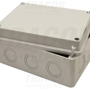 Tracon Műanyag elektronika doboz 150×110×70mm, IP54 MED15117
