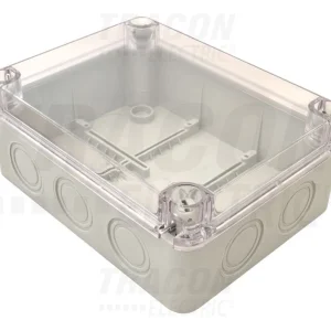 Tracon Műanyag elektronika doboz 190×145×80, IP67 MED19148T