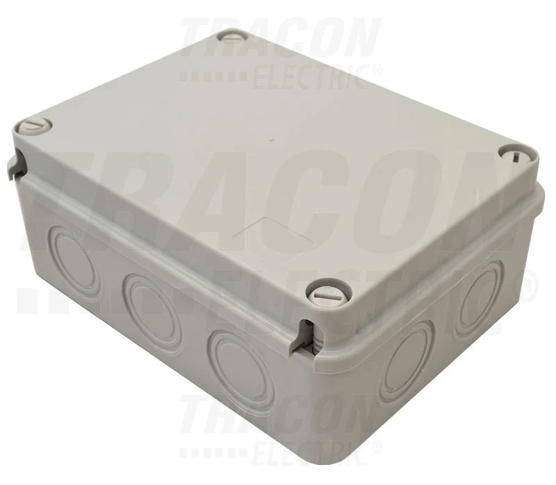 Tracon Műanyag elektronika doboz 190×145×80, IP67 MED19148