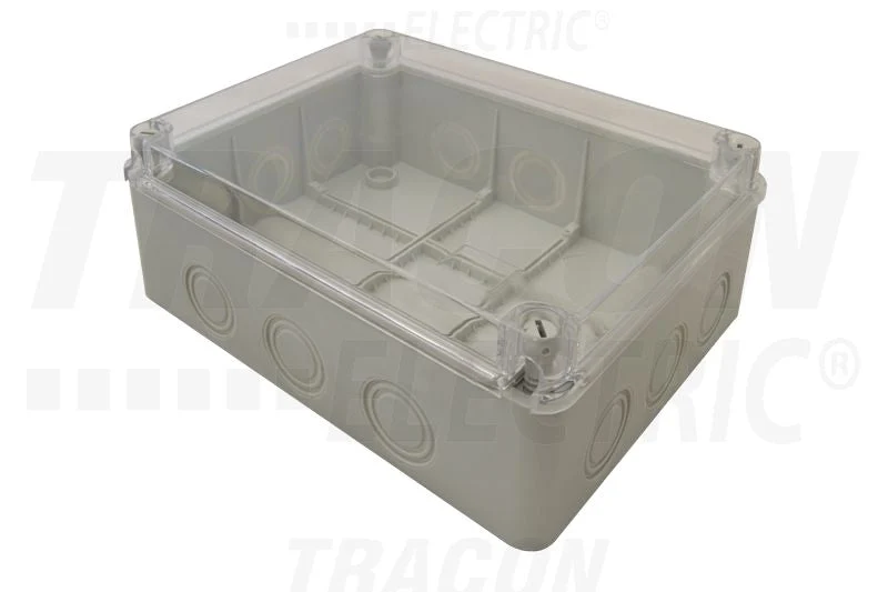 Tracon Műanyag elektronika doboz 250×200×90, IP67 MED25209T