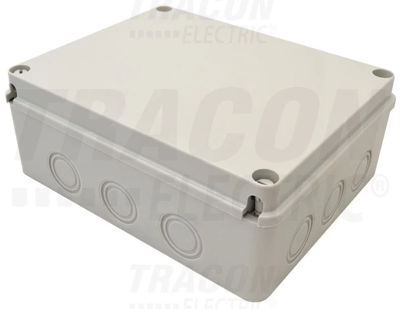 Tracon Műanyag elektronika doboz 250×200×90, IP67 MED25209
