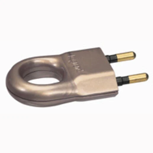 Legrand 2p csatlakozódugó 6A, bronz műanyag 050164