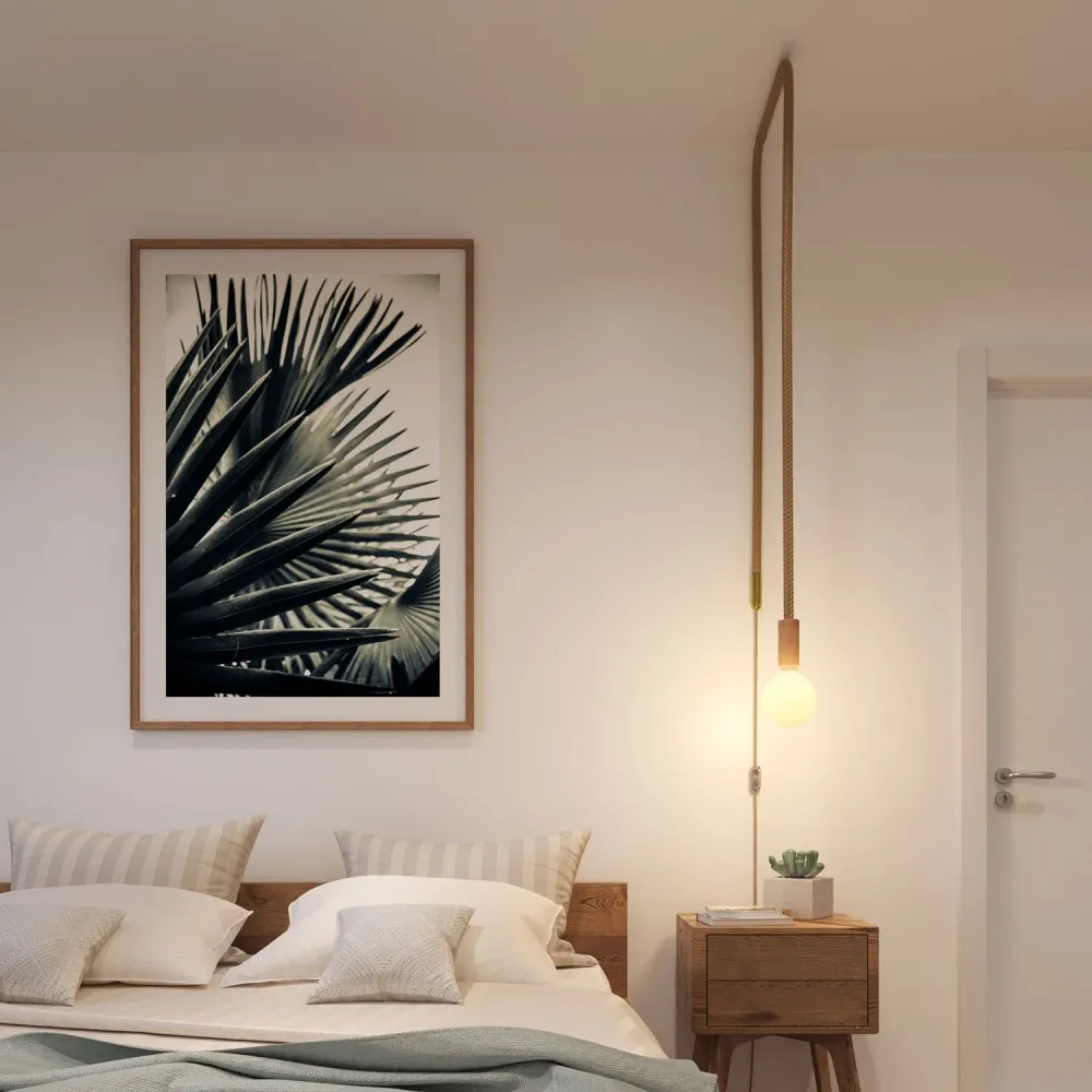 2XL juta csavart kötélkábel, 2x0,75 elektromos vezeték. 24 mm átmérő
