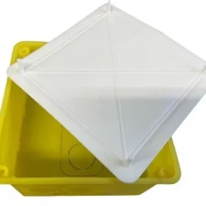 Dunszt Süllyesztett Kötődoboz fedél nélkül 100x100