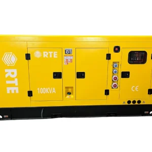 Dízel áramfejlesztő/szükségteljesítmény RTE - 100 kVA 80 000 W teljesítménnyel
