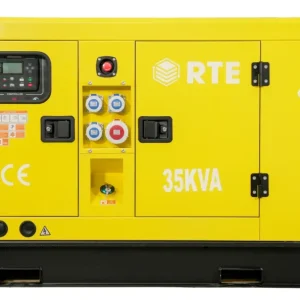 Dízel áramfejlesztő/vészhelyzeti teljesítmény RTE - 35 kVA 28 000 W teljesítménnyel