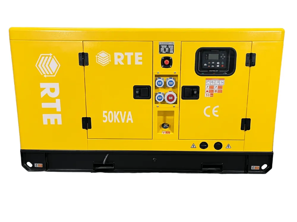 Dízel áramfejlesztő/vészteljesítmény RTE - 50kVA, 40 000 W