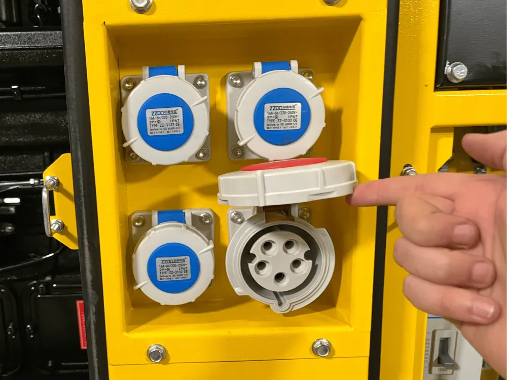Dízel áramfejlesztő/vészteljesítmény RTE - 50kVA, 40 000 W
