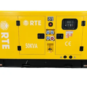 Dízel áramfejlesztő/vészteljesítmény RTE - 50kVA, 40 000 W