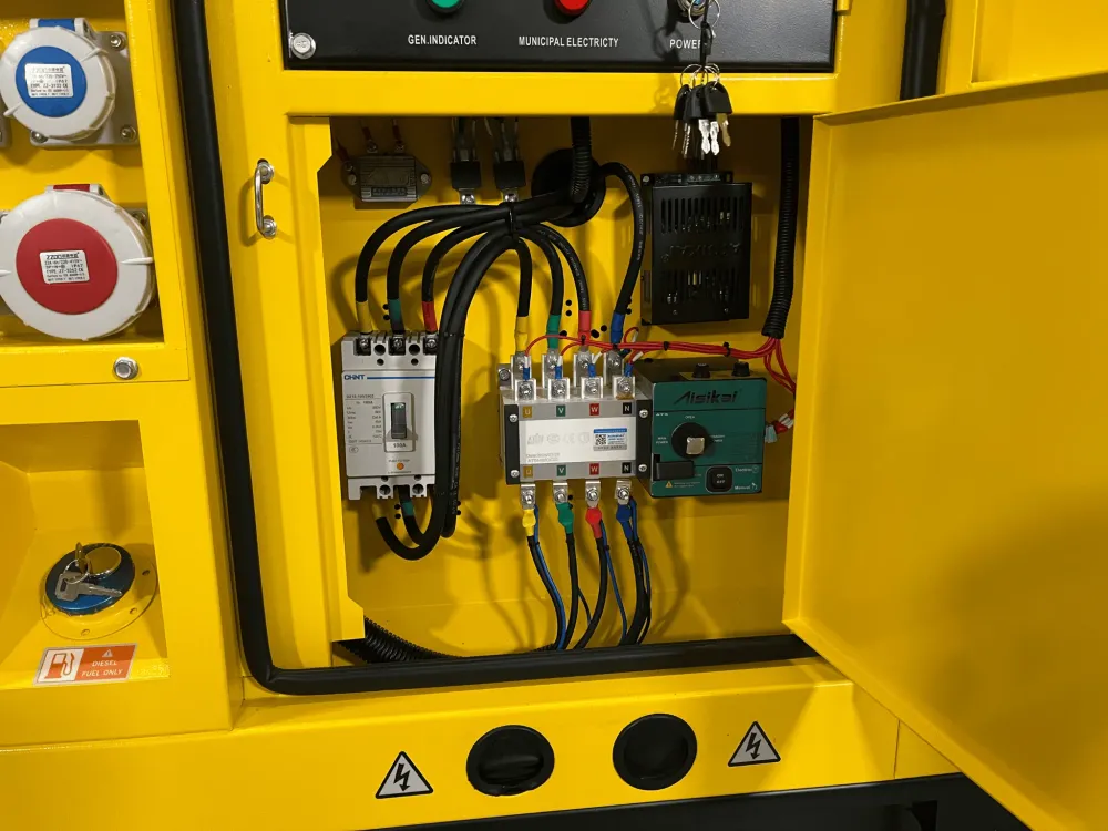 Dízel áramfejlesztő/vészteljesítmény RTE - 50kVA, 40 000 W