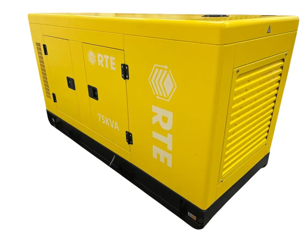 Dízel áramfejlesztő/vészteljesítmény RTE - 75kVA, 60 000 W