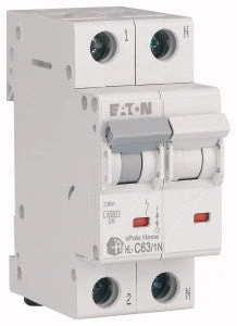 Eaton home kismegszakító,autómata 4,5kA, 1P+N, 63A, C jelleggörbe 194757
