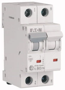 Eaton home kismegszakító,autómata 4,5kA, 1P+N, 63A, B jelleggörbe 194747