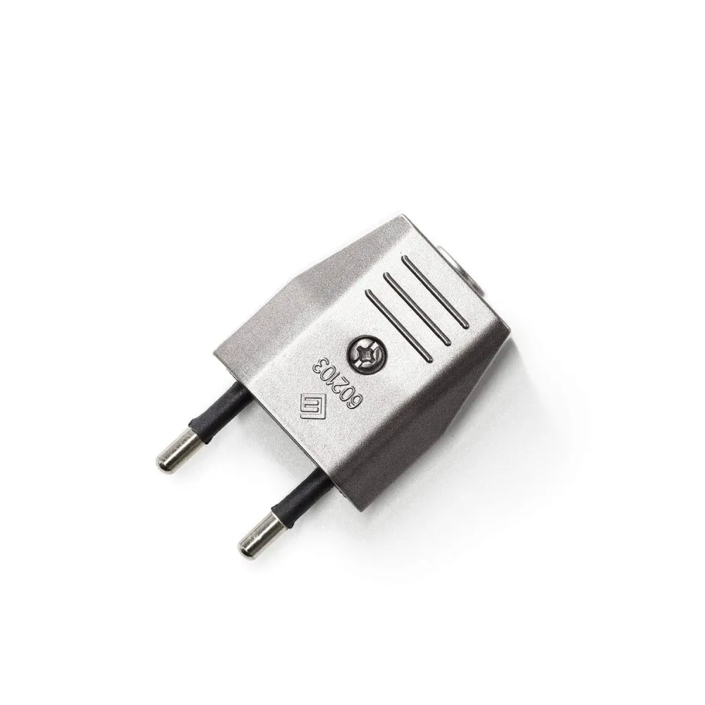 Európai villásdugó Creative Plug 2 pólusú 10A – Titán