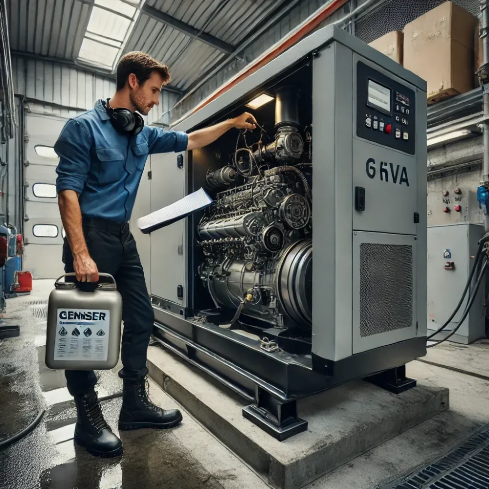 10 kVA-tól kezdődő áramfejlesztők első üzembe helyezése