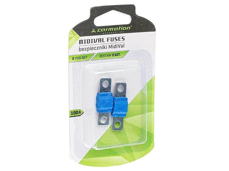 MIDIVAL biztosíték, 100A, 2 db