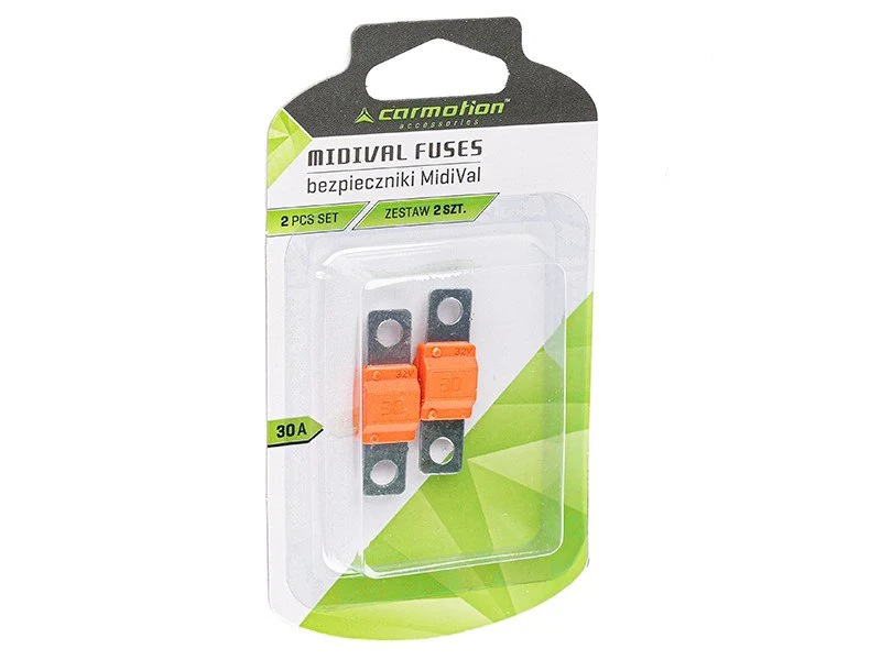 MIDIVAL biztosíték, 30A, 2 db