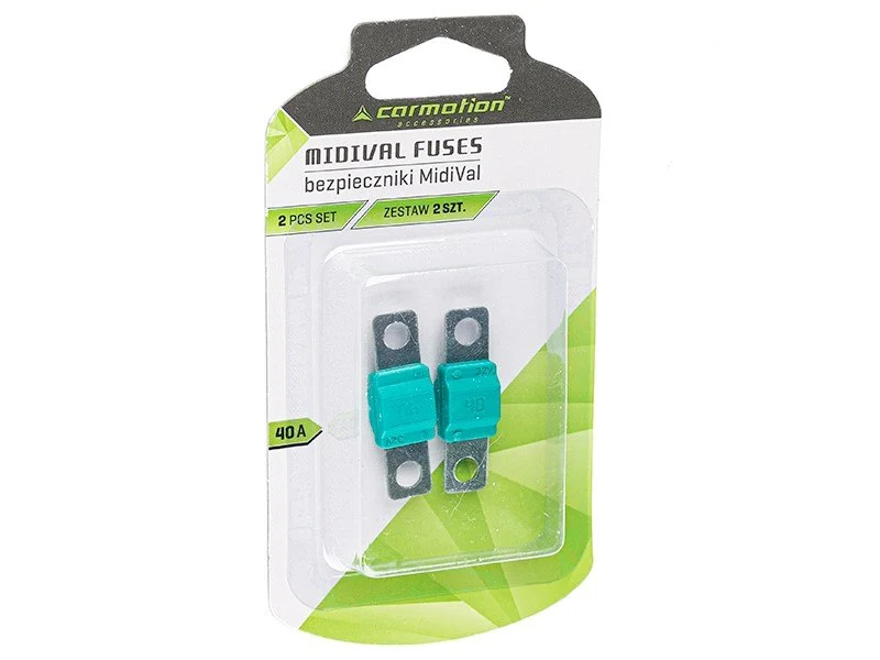 MIDIVAL biztosíték, 40A, 2 db