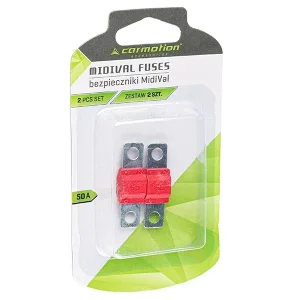 MIDIVAL biztosíték, 50A, 2 db