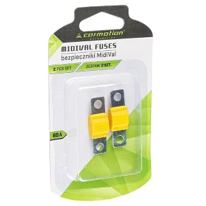 MIDIVAL biztosíték, 60A, 2 db