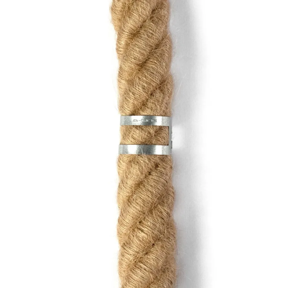 Fém passztextilkábel-bilincs 30 mm átmérőjű zsinórhoz - Cink