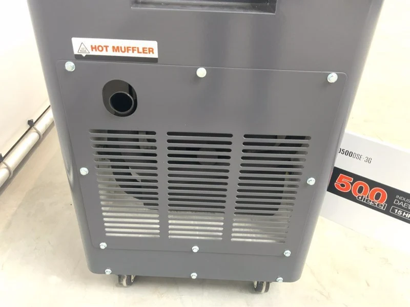 Áramfejlesztő/vészhelyzeti tápegység Daewoo DDAE10500DSE-3G 8,1kvA-vel - dízel