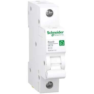 Schneider RESI9 kismegszakító,autómata, 1P, B, 13A 4,5kA R9F04113