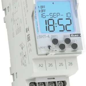 SHT-4/230 Digitális kapcsolóóra, asztronómiai