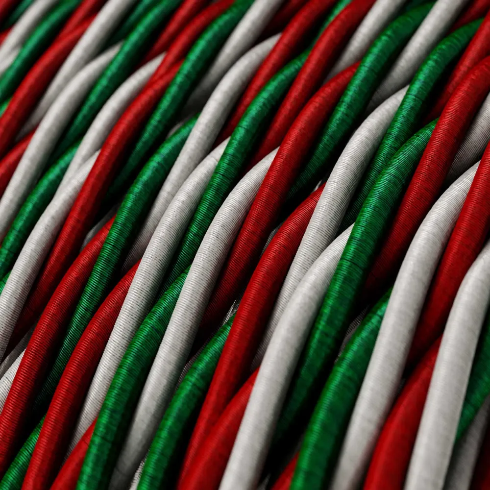Színes textilkábel világításhoz Olaszország - L'Originale Creative Cables, DIY lámpákhoz - ITALIA