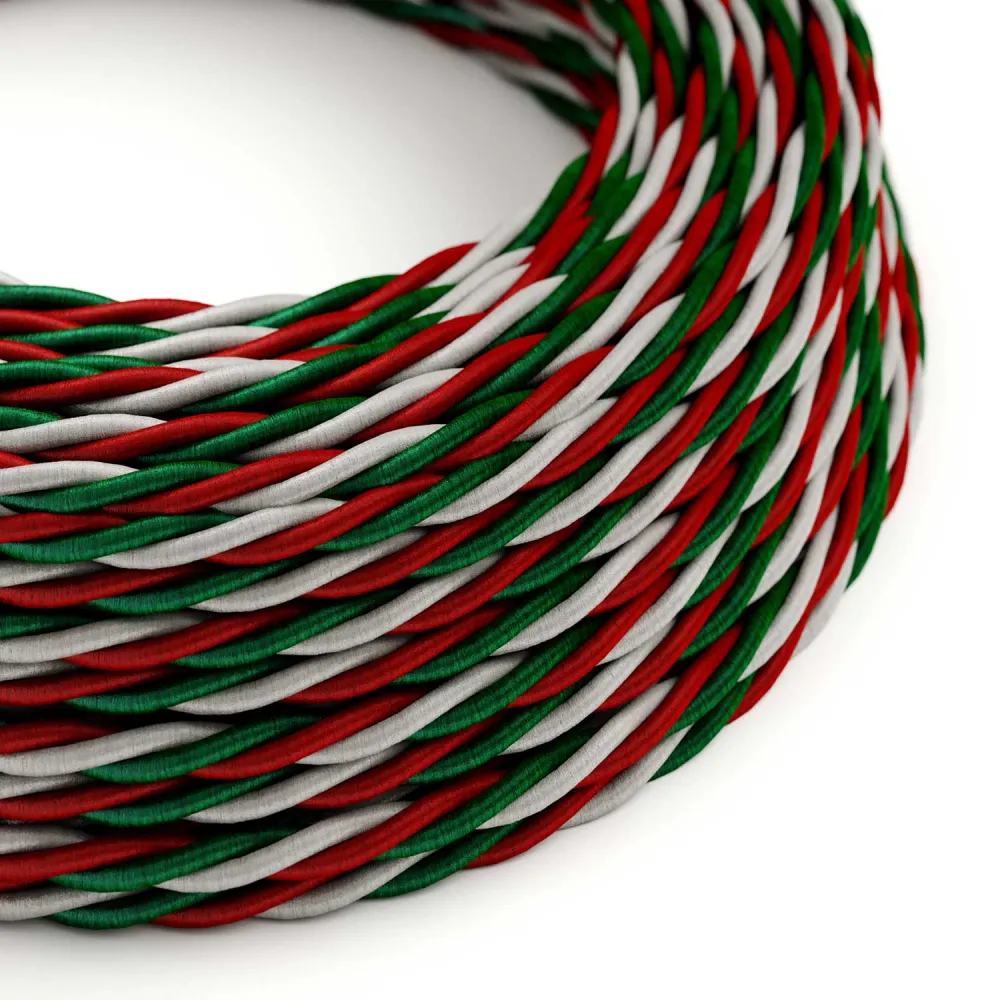 Színes textilkábel világításhoz Olaszország - L'Originale Creative Cables, DIY lámpákhoz - ITALIA